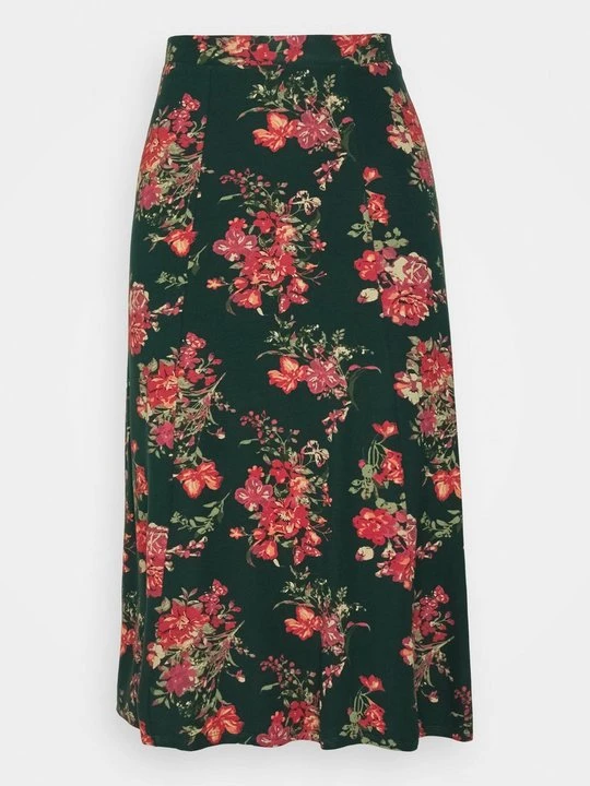 Zdjęcie produktu Spódnica trapezowa Anna Field Petite By Zalando ciemnozielony