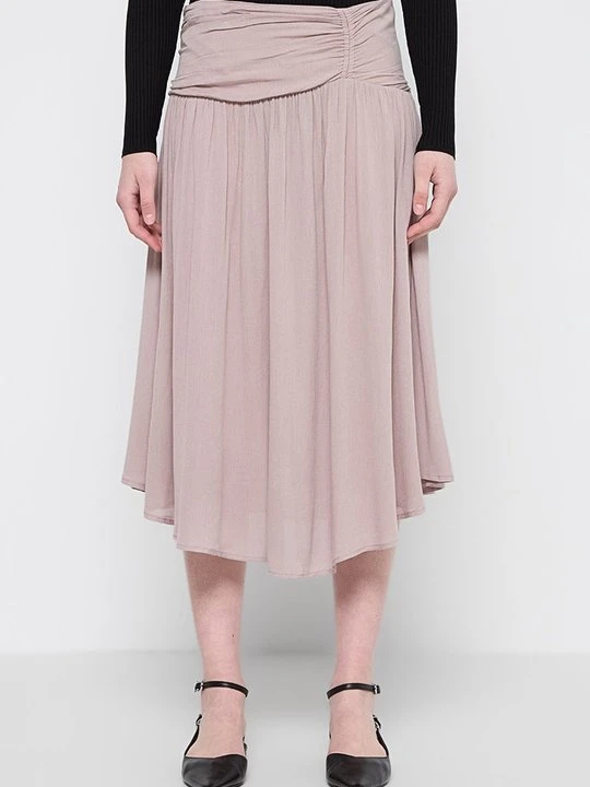 Zdjęcie produktu Spódnica trapezowa Apricot mauve