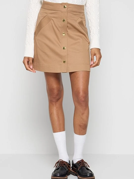 Zdjęcie produktu Spódnica trapezowa Barbour jasny brąz