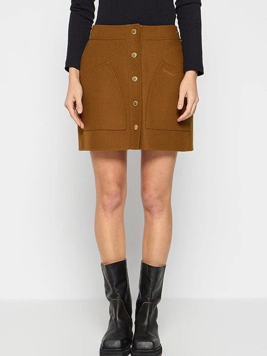 Zdjęcie produktu Spódnica trapezowa Barbour jasny brąz