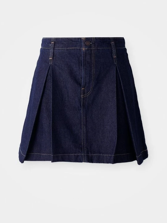 Zdjęcie produktu Spódnica trapezowa Calvin Klein Jeans ciemnoniebieski