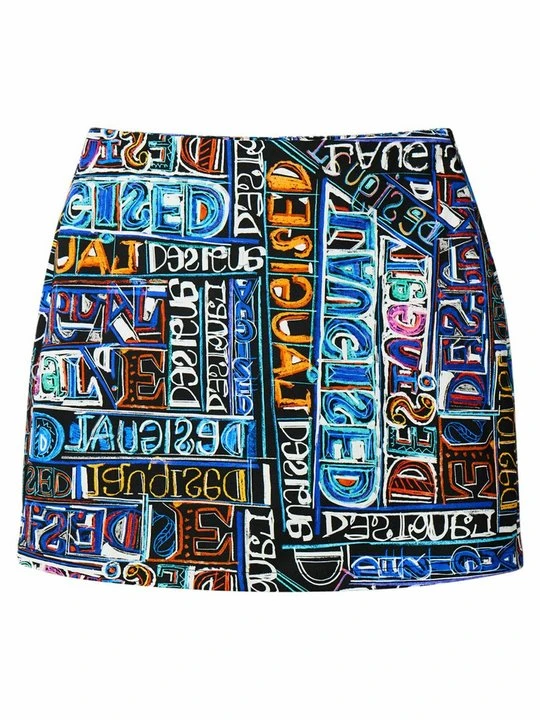 Zdjęcie produktu Spódnica trapezowa Desigual czarny