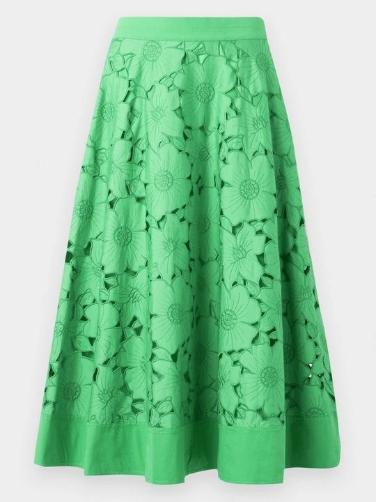 Zdjęcie produktu Spódnica trapezowa Diane Von Furstenberg ciemnozielony