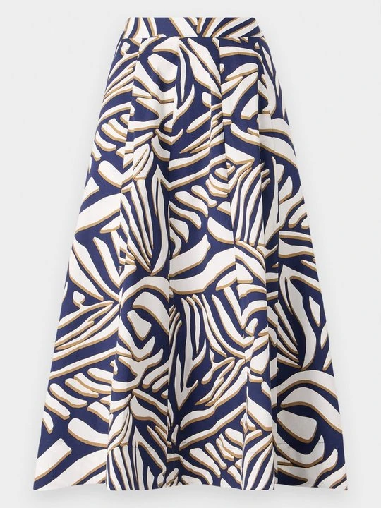 Zdjęcie produktu Spódnica trapezowa Diane Von Furstenberg granatowy