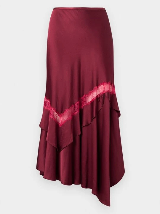 Zdjęcie produktu Spódnica trapezowa Diane Von Furstenberg ciemnoczerwony