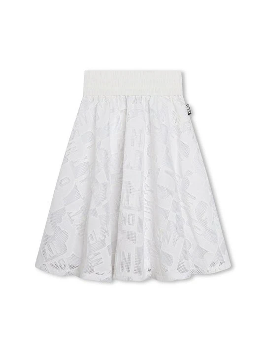 Zdjęcie produktu Spódnica trapezowa DKNY biały