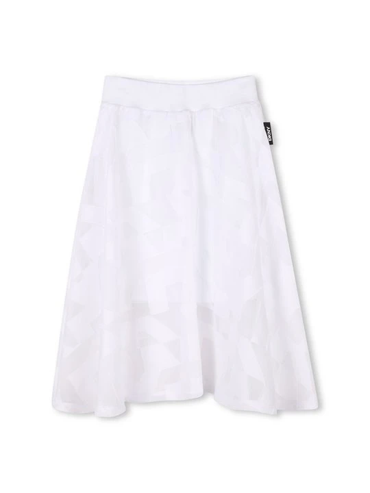 Zdjęcie produktu Spódnica trapezowa DKNY biały