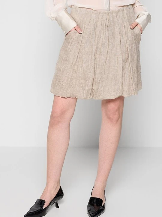 Zdjęcie produktu Spódnica trapezowa Emporio Armani beżowy