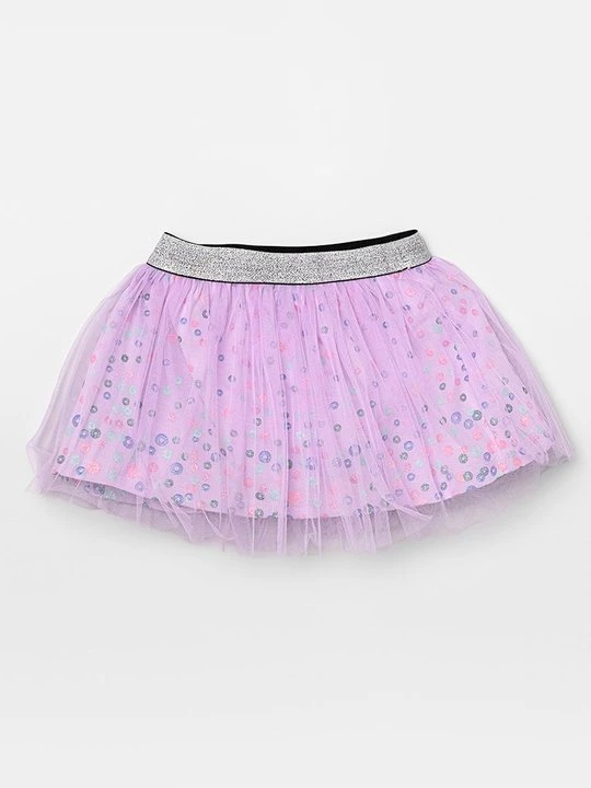 Zdjęcie produktu Spódnica trapezowa Happy Girls liliowy