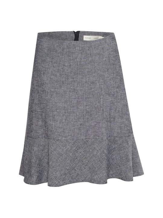 Zdjęcie produktu Spódnica trapezowa InWear niebieski