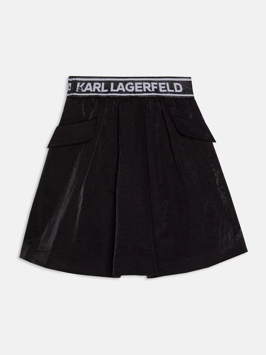Zdjęcie produktu Spódnica trapezowa KARL LAGERFELD czarny