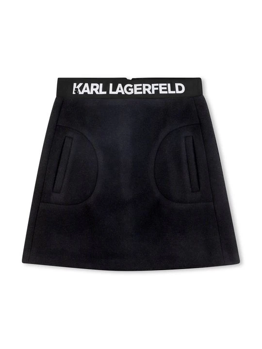 Zdjęcie produktu Spódnica trapezowa KARL LAGERFELD czarny