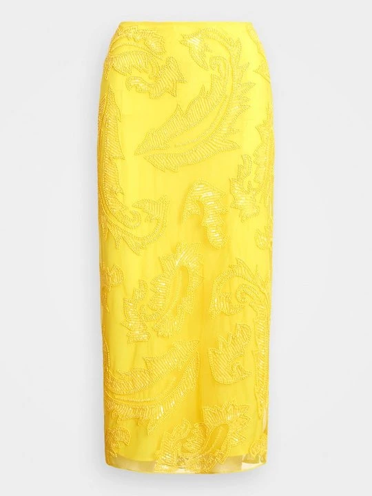 Zdjęcie produktu Spódnica trapezowa Lauren Ralph Lauren żółty