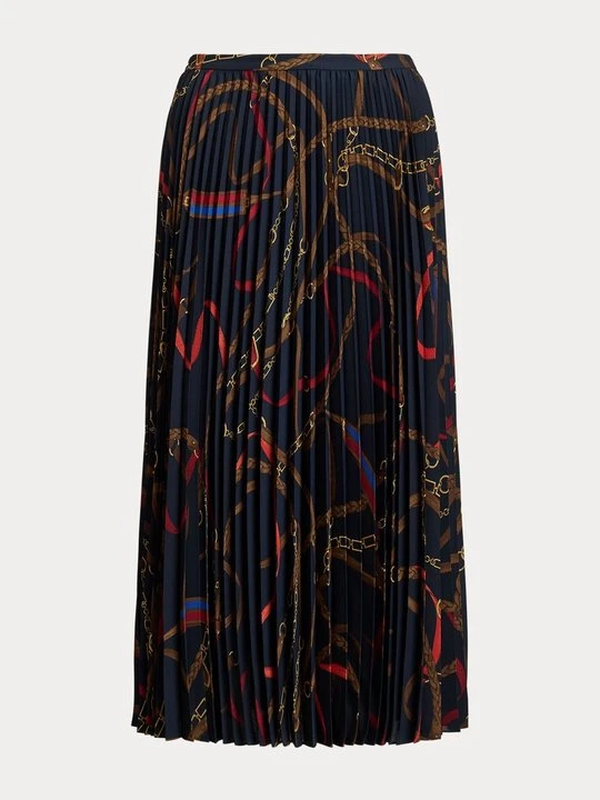 Zdjęcie produktu Spódnica trapezowa Lauren Ralph Lauren granatowy