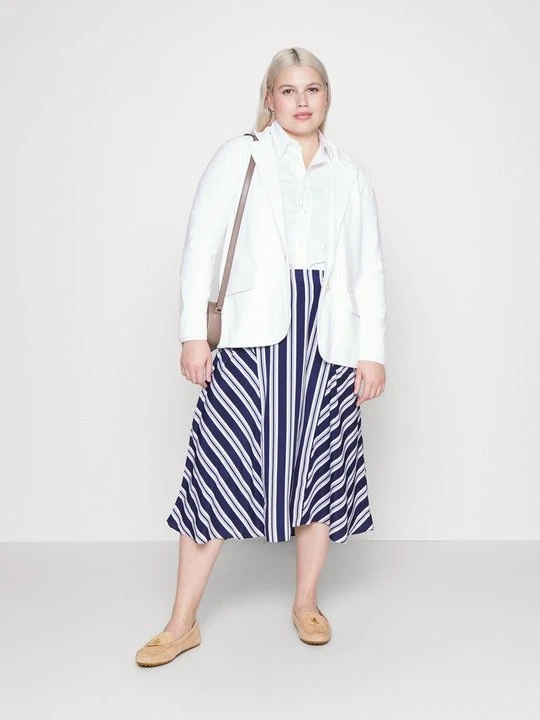 Zdjęcie produktu Spódnica trapezowa Lauren Ralph Lauren niebieski
