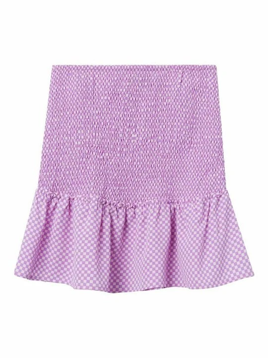 Zdjęcie produktu Spódnica trapezowa LMTD liliowy