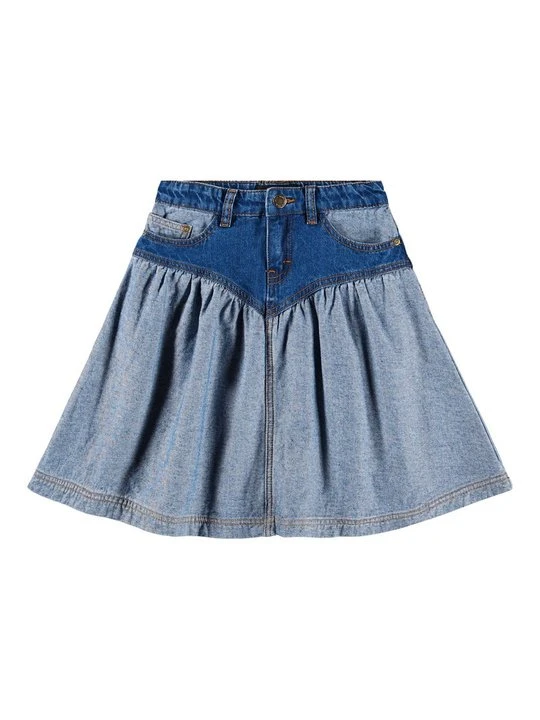 Zdjęcie produktu Spódnica trapezowa Molo niebieski denim