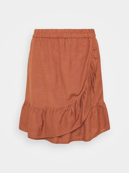 Zdjęcie produktu Spódnica trapezowa Only miedziany