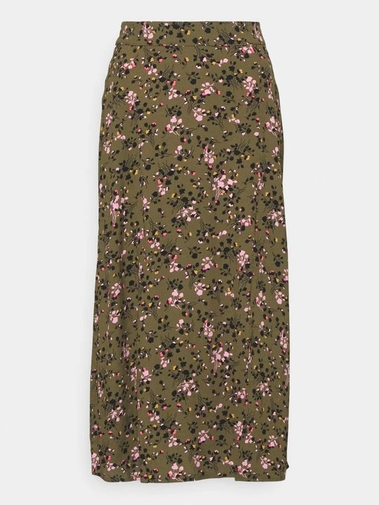 Zdjęcie produktu Spódnica trapezowa Pieces khaki