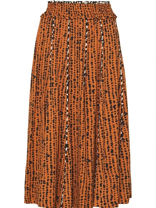 Zdjęcie produktu Spódnica trapezowa Proenza Schouler brązowy