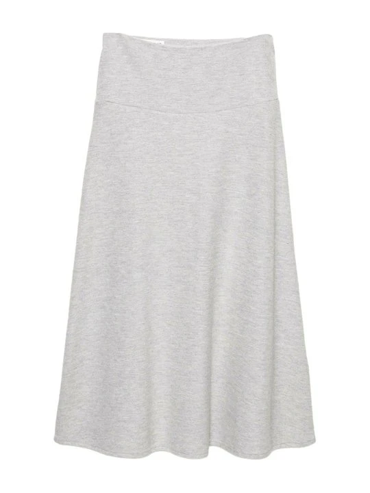 Zdjęcie produktu Spódnica trapezowa PULL&BEAR jasnoszary