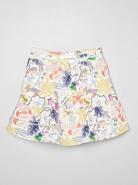 Zdjęcie produktu Spódnica trapezowa Scotch & Soda biały