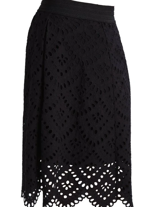 Zdjęcie produktu Spódnica trapezowa Slacks & Co. czarny