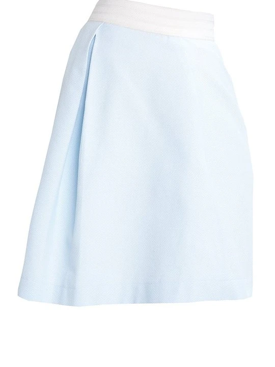 Zdjęcie produktu Spódnica trapezowa Slacks & Co. jasnoniebieski