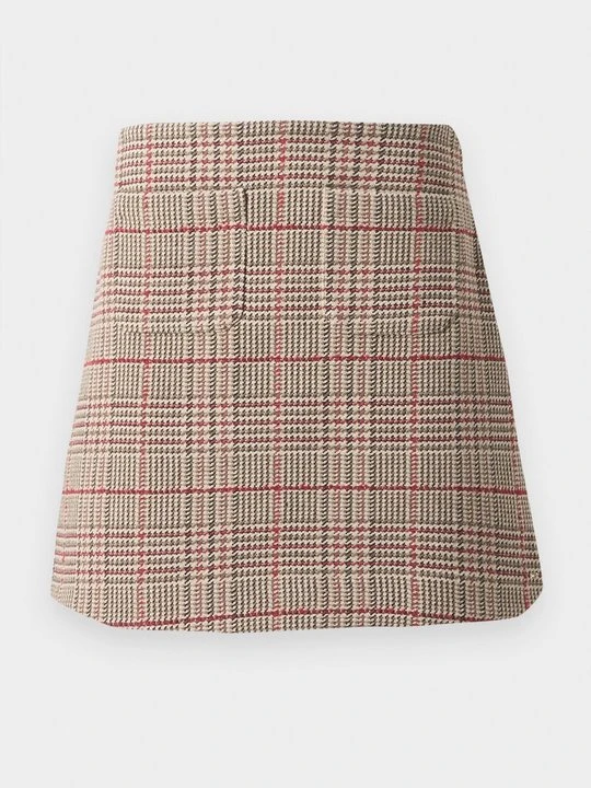 Zdjęcie produktu Spódnica trapezowa Tommy Hilfiger czerwony