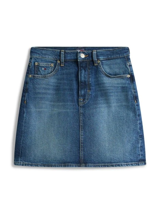 Zdjęcie produktu Spódnica trapezowa Tommy Jeans ciemnoniebieski