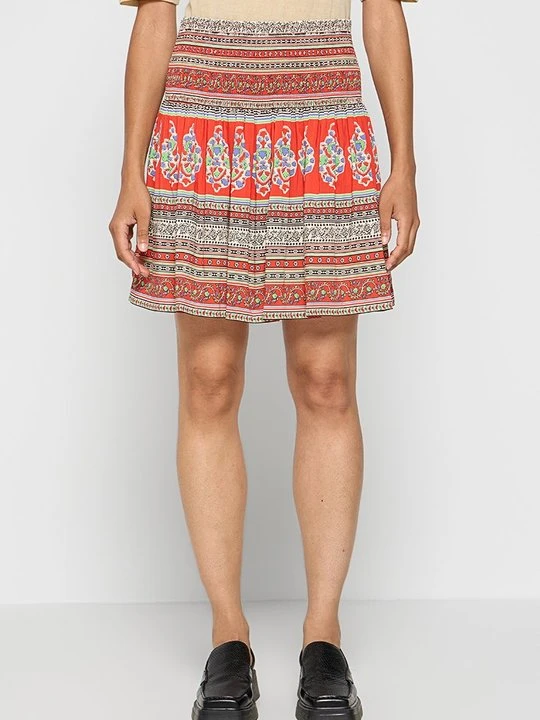 Zdjęcie produktu Spódnica trapezowa Tory Burch czerwony