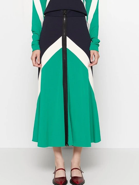 Zdjęcie produktu Spódnica trapezowa Victoria Beckham zielony