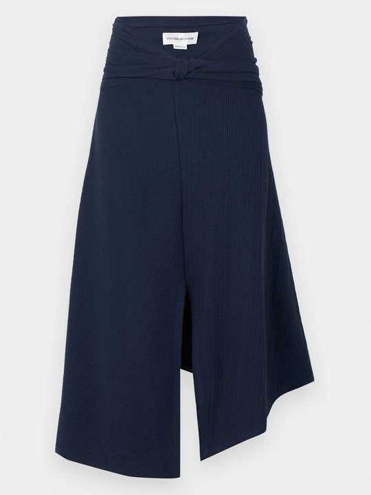 Zdjęcie produktu Spódnica trapezowa Victoria Beckham granatowy