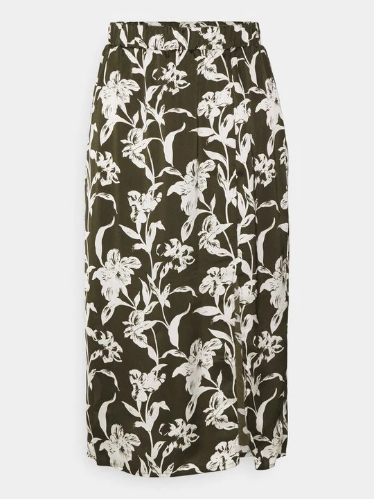 Zdjęcie produktu Spódnica trapezowa Vila ciemnozielony