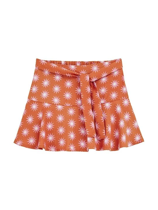 Zdjęcie produktu Spódnica trapezowa WE Fashion brązowy