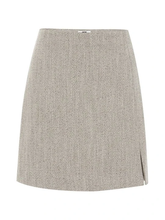 Zdjęcie produktu Spódnica trapezowa WE Fashion szary