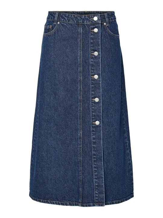 Zdjęcie produktu Spódnica trapezowa Y.A.S niebieski denim