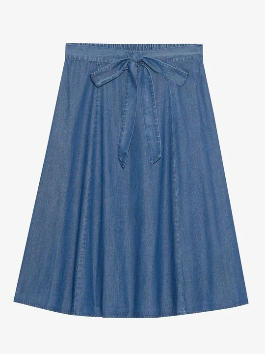 Zdjęcie produktu Spódnica trapezowa Zign STUDIO By Zalando niebieski denim