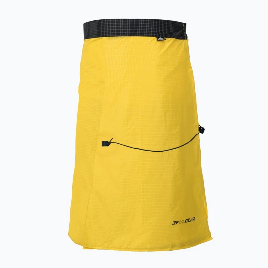 Zdjęcie produktu Spódnica trekkingowa 3F UL Rain skirt żółty 3FULGEAR