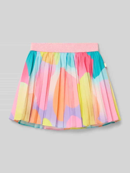 Zdjęcie produktu Plisowana spódnica z wzorem na całej powierzchni Billieblush Mocnoróżowy