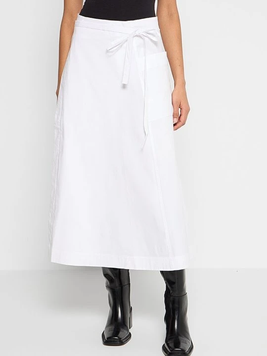 Zdjęcie produktu Spódnica z zakładką Proenza Schouler biały