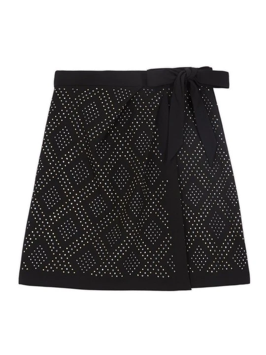 Zdjęcie produktu Spódnica z zakładką The Kooples czarny