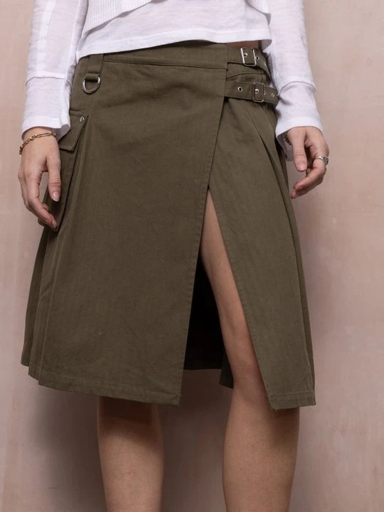 Zdjęcie produktu Spódnica z zakładką The Ragged Priest khaki