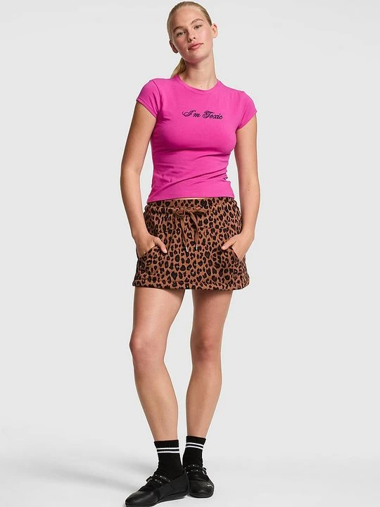 Zdjęcie produktu Spódnico-szorty z przednią kieszenią Campus Fleece Victoria's Secret