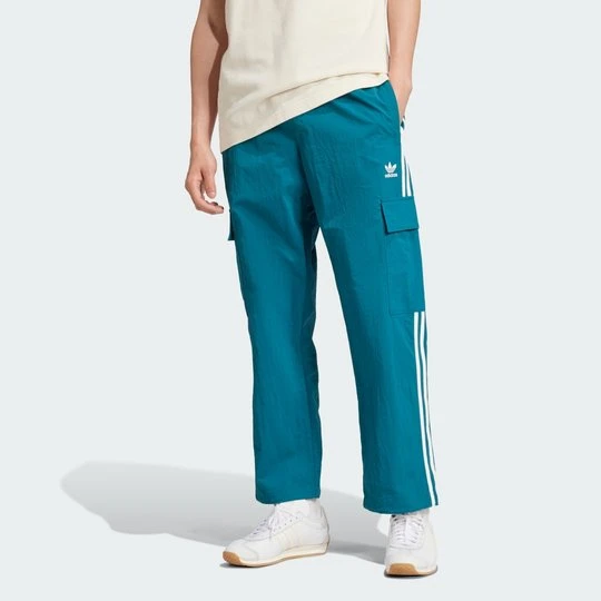 Zdjęcie produktu Spodnie Adicolor Classics 3-Stripes Cargo Adidas Legacy Teal