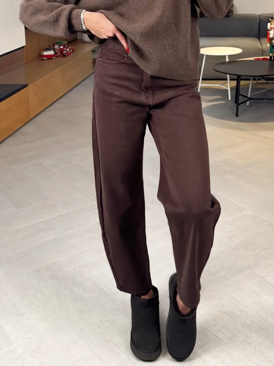 Zdjęcie produktu Spodnie Baggy Brązowe City ClothStore