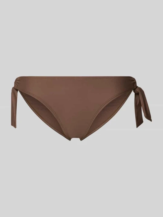 Zdjęcie produktu Figi bikini o kroju slim fit z detal z logo model 'Kelli' Barts Średniobrązowy