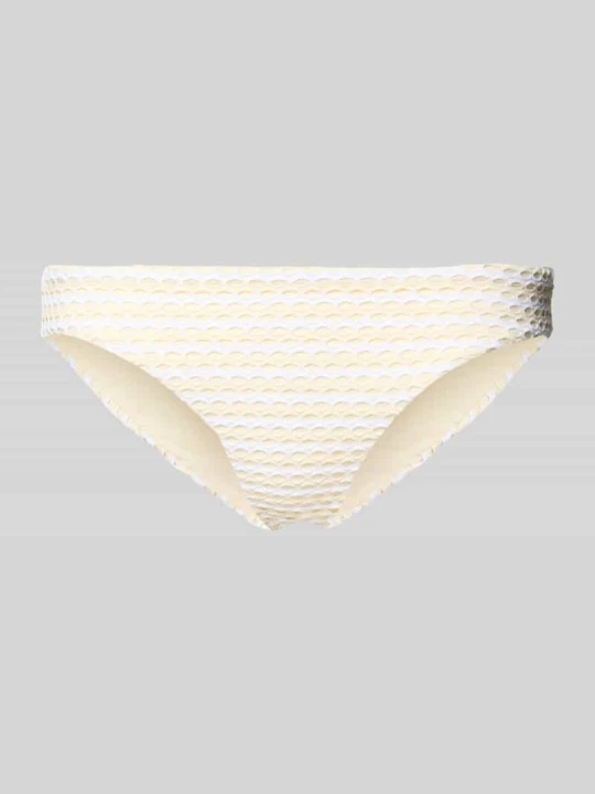 Zdjęcie produktu Figi bikini o kroju slim fit z fakturowanym wzorem Seafolly Beżowy