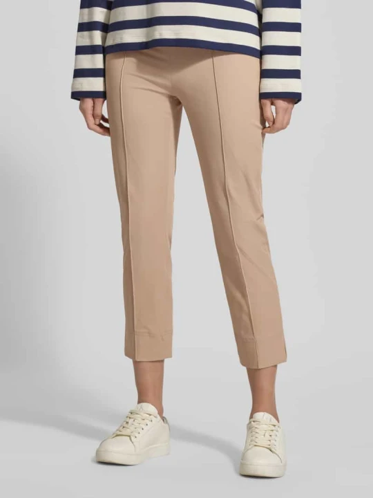 Zdjęcie produktu Spodnie capri z pionowymi szwami model 'CAPRI' SEDUCTIVE