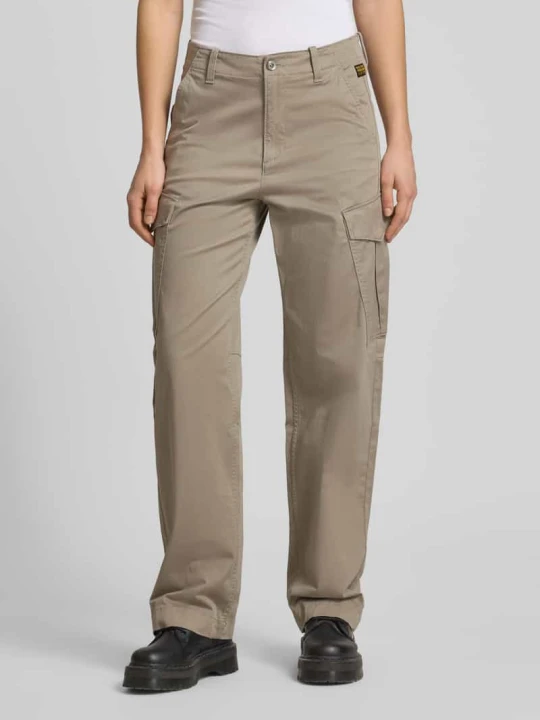 Zdjęcie produktu Spodnie cargo o kroju loose fit z mieszanki bawełny G-Star Raw Kamienny